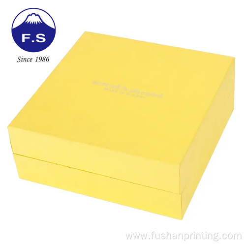 Gold foil logo jewelry gift packaging printed boxes